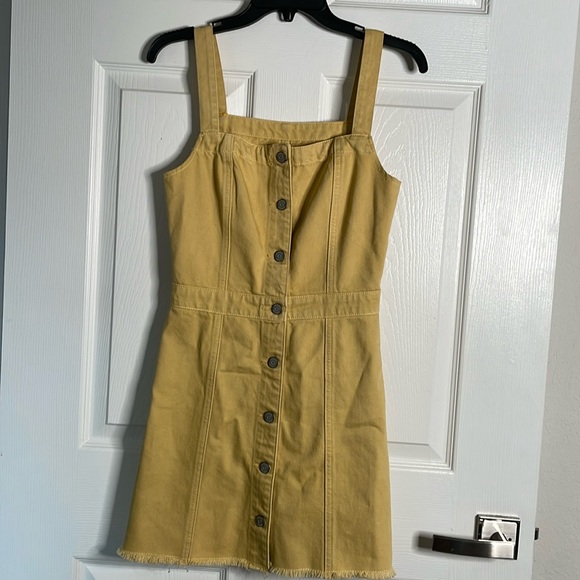 Boyish the Kennedy denim tank mini dress